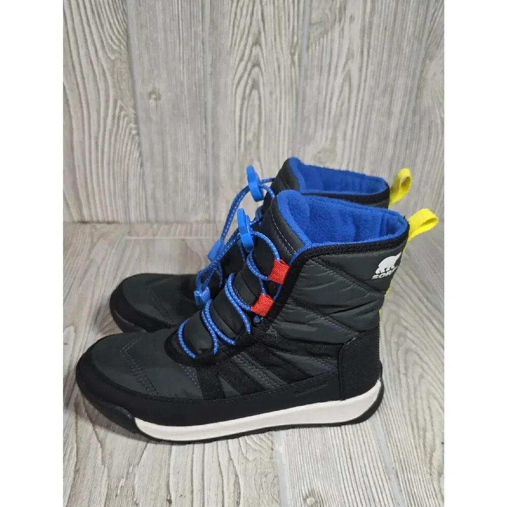Sorel Whitney II Short Waterproof Unisex Winter Boots Kids Size 2